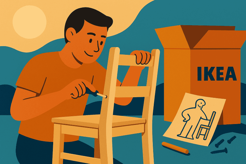 Efekt IKEA – dlaczego bardziej cenimy to, co zrobimy sami?